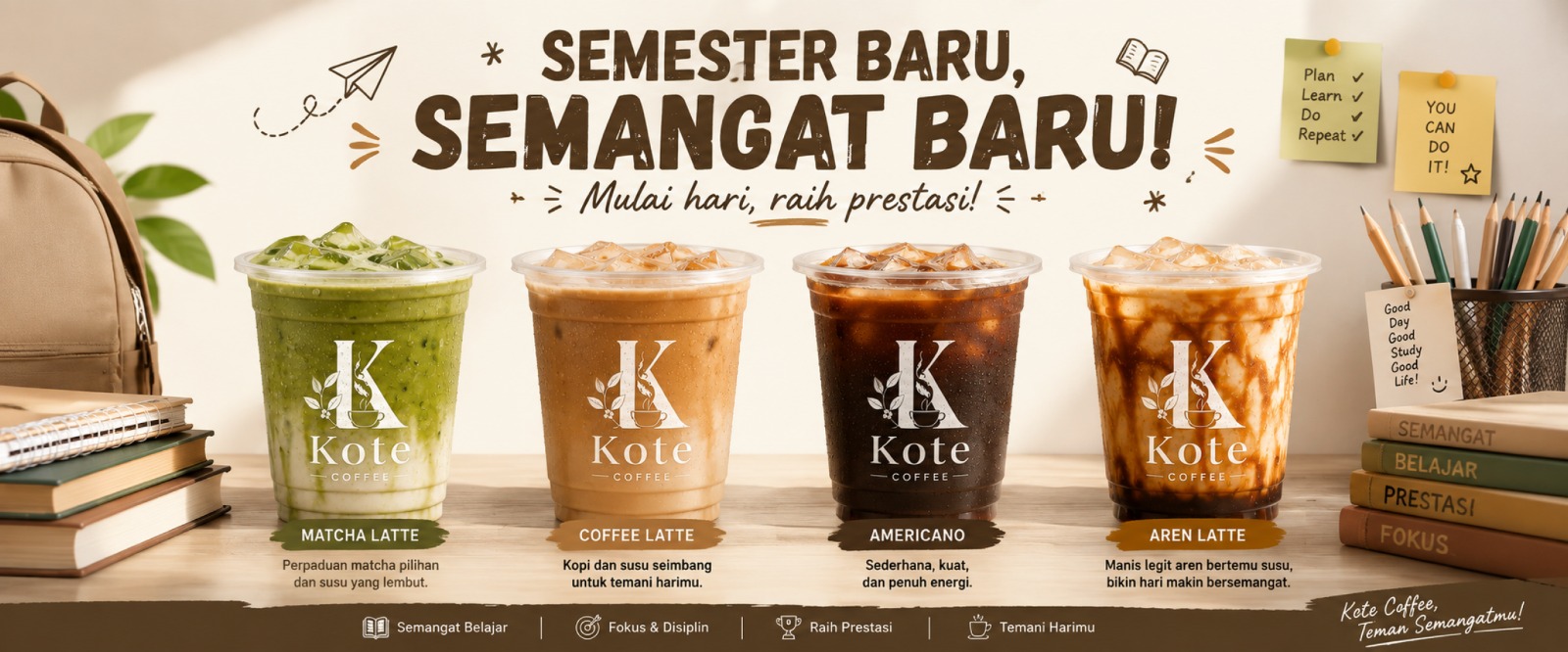 Semester Baru, Semangat Baru!